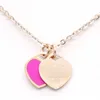 NOVO Colar de grife para mulheres da moda Jewlery Love Colleclaces Moda Jewellery Chain Chain Chandled Pingnd Pingente Gifts 91cn