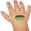 Christmas Tattoos with 5 Sheets Glow Halloween for Kids279l