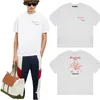 PAメンズパームショートスリーブカリフォルニアコーラルTシャツクラシックTシャツメンレディースTシャツ高級TシャツTシャツアングルカジュアルサマービーチアングルトップ