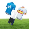 Mavi Movistar Bisiklet Takımı Jersey 20D Şort MTB Maillot Bisiklet Gömlek Downhill Pro Mountain Bisiklet Giyim Takımları1506858