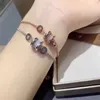 Choque serie Directo de fábrica s diamantes de lujo Enlace joyería personalización marca diseñador alta calidad AAAAA popular 18k latón g251H