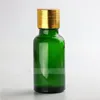 Groothandel 625 stks 20 ml glasvloeistofpipetflessen 20 ml groene oogdruppel oliedruppel flessen aromatherapie verpakkingsflessen 5 caps naar choo dcfs