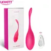 Vibrierender drahtloser APP-Steuerei-Vibrator Tragbare Höschen-Vibratoren G-Punkt-Stimulator Vaginaler Kegelball für Frauen Q0529342l