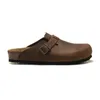 Designer Birks Sandaler Boston Cogs Arizona Gizeh Mens Womens Tisters Läder Filt utomhus inomhusspännband