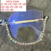 Lunettes de soleil 2023 Anti lumière bleue diamant lunettes de lecture femmes coloré décoration strass lunettes pour presbyte XN