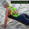 Damskie dresy 2023 One Place Sport Clothing Backless Suit Trening dla kobiet prowadzących ciasny taniecsko -gym joga set J230720