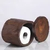 Vävnadslådor servetter Thailand fast träpapper rullar toalettpapper hushållsrulle papperslåda timmer retro papper handduk rullar toalett stansfri vägg hängande R230715