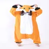 Mr Fox Cosplay Costumes Onesie Pajamas Kigurumi Jumpsuit Hoodies Adults Romper For Halloween Mardi Gras Carnival260w