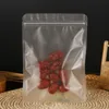 100pcs Mini Clear Zip lock Baggies Sacs d'emballage en plastique petit sac à fermeture éclair en plastique ziplock Emballage Sacs de stockage Kichen Supplies208R