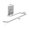 1 pz Appeso Porta carta igienica Porta rotolo Porta asciugamani da bagno Stand Cucina Porta carta Rack Home Storage Rack L230704