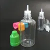 1500pcs 30ml PET Dropper Bottles Clear Drop Bottle Eye Drops Plastic Empty Bottles with Colors ChildProof Cap E Oil Liquid Bvguw