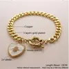 Link Chain MHS SUN Cubic Zircon Star Heart Cross Pendant Bracelets Fashion Women Girls Party Jewelry Gift Accessories236P