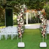 Fiori Decorativi Matrimonio Arco Fiore Evento Decorazione Disposizione Cerimonia Decor Compleanno Tavolo Sfondo Staffa Per
