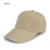 Ball Caps Cotton Women Mężczyzn Kapelusz zakrzywiony Słonecznie Light Light Board Solid Color Baseball Cap Regulowane sporty na świeżym powietrzu