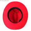 قبعات الكرة الصوف النسائي Western Cowboy Hat نساء شتاء الخريف الجاز رعاة البقر قبعة Cloche Sombrero قبعة 2 كبيرة الحجم Z230720