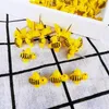 100 pcs lot Bees Push Pins Decorative Thumb Tacks Colorful for Feature Wall Whiteboard Corkboard Po Wall261f