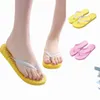 Kvinnor Gilrs Summer Dot Beach Flip Flops S anti Slip tofflor Casual Shoes Home tofflor Women Chaussons häll Femme#D3 Y1Y2#