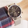 Allt funktionellt arbete Luxury Quartz Watch Boss Mechanical Automatic Stainless Steel Business Sport Popular WristwatchBig Bang Watche310h
