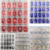 Décorations d'art d'ongle 20 tailles/400 pièces de diamants d'eau d'ongle cristal diamants d'eau d'art d'ongle formes mixtes pierres précieuses nail art diamant de verre à dos plat P400P 230718