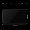 Заливное стекло для Tesla Model 3 Y 2021 Аксессуары Центр Центр Control Сенсорный экран Car Navigation Protector Film354l