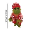 Boneca Fofo Natal 20 cm Grinch Bebê Brinquedo de Pelúcia Recheado para Crianças Decoração de Casa Presentes de Natal navidad decor260c