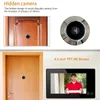 4.3 pouces judas sonnette visionneuse couleur écran porte cloche caméra avec moniteur judas vidéo porte téléphone pour la maison