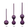 Vibrateurs Sûr boule rétractable en silicone Ben Wa machine d'exercice de serrage vaginal geisha sex toy 230719