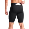 Мотоциклетная одежда мужская фитнес -шорты с высокой талией спортивные леггинсы с карманом на молнии для велосипедных бейсбольных теннисных тренировок