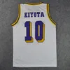 Erkek Tank Tops Suramu Danku Kainan Lisesi Basketbol Takımı No10 Kiyota Nobunaga Cosplay Top Salk SD Sport Jersey 230720