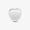 Fine jewelry Authentic 925 Sterling Silver Bead Fit Pandora Charm Bracelets Reflexions Pave Heart Clip Charms Safety Chain Pendant268A