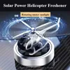 Car Air Freshener Solar Power Helicopter Air Freshener Car Helicopter Diffuser Full Solar Energy Helicopter Fragrance Dashboard Helicopter Aroma X0720