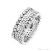 Ringe kompatibel mit Pandora Jewelry Lavish Sparkle Silberring für Damen Original 100 % 925 Sterling Silber Schmuck Ring wholesale182H