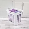 Storage Baskets Sterilite Ultra Easy Carry Plastic Laundry Hamper White Set of dirty clothes basket folding laundry basket laundry bag R230720