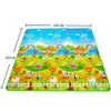 Baby Rail Tappetino da gioco Giocattoli per bambini Tappeto per bambini Sviluppo di gomma Eva Foam 4 Puzzle Tappeti Drop 230719