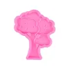 Stampi da forno Pino Pachira Macrocarpa Bonsai Creativo Cake Topper Fondente Cioccolato Biscotto Inserto Stampo in silicone liquido Silicone