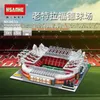 6300 stks Mini Blokken Architectuur Gebouw Speelgoed Stadion Model Brinquedos Voetbalveld Old Trafford Kids Present voor Man Geschenken Q072305t