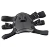 Dog Collars Leashes 1PCS調整可能なハーネスチェストストラップマウントアクションカメラホルダーベースヒーロースポーツアクセサリー2036