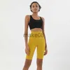 Kvinnors träningsdräkter Soisou Summer Yoga Set Two Piece Set Womens Outifits Bra Top Women Shorts Sport Fitness Cycling Gym Sportwear Woman 45 Colors J230720