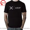 Männer T Shirts Mode Ripple To The Moon Münze Geschenk Hemd XRP Kryptowährung Mann Camiseta Männer T-Shirt Für Erwachsene