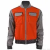 Retour vers Le Futur Marty McFly Veste Costumes Cosplay Manteau adulte258u