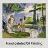 Аннотация Canvas Art Badende Paul CeZanne