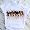 Feministisches T-Shirt mit Aufdruck „God Says You Are Black Girl“ mit kurzen Ärmeln