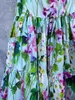 D2023G Kvinnor Spring Summer Dress New Fashion Sexig kort kjol toppklass varumärke Elegant tryck Bohemian Wedding Dress Party Dresses Birthday Mother's Day Gift