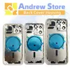 For iPhone 13 MINI 13P PRO 13PM MAX Back Housing Battery Cover Rear Door Housing Case With Middle Frame