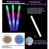 30st RGB LED Glow Sticks Lighting Foam Stick For Party Decoration Wedding Concert Födelsedag Anpassad Y201015278A