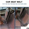 Other Pet Supplies Car Rope Ring Dog Belt Rear Seat Traction Drop Delivery Home Garden Dhkxb