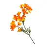 Coroas de flores decorativas One Stick Simation Artificial Flower Dew Festival Wedding Special Plastic Decorations Drop Delivery Hom Dhjlu