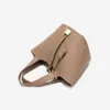 Luxe Picotin Lock Bag 2024 Nieuwe Zimu Plantaardige Mand met Lychee Patroon Veelzijdige Handtas Woon-werkverkeer Eenvoudige Emmer Outfit Tas