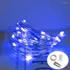 Strings 8 Mode Waterproof Wedding LED String Lights Copper Wire Lamps Garland Christmas Decoration Remote Control Fairy Lamp Party Decor