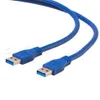 10 Stück 3FT 1M Blau USB 3 0 Typ A Stecker auf A Stecker 5Gbps Superspeed Verlängerungskabel217p